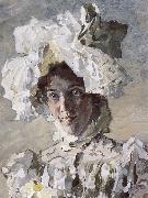 Mikhail Vrubel The portrait of Isabella Sweden oil painting artist